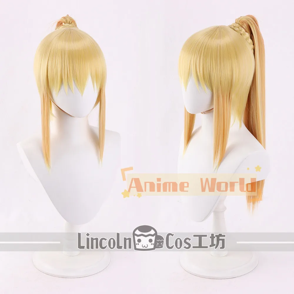 Anime Darkness Cosplay Wig Halloween Carnival Party Props Synthetic Hair Heat Resistant Fiber + Wig Cap
