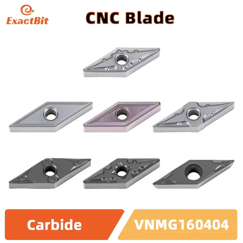 BIESUO VNMG160404 For Lathe Cutting Tools Set External Turning Tool Holder VNMG Carbide Inserts CNC Lathe Cutter