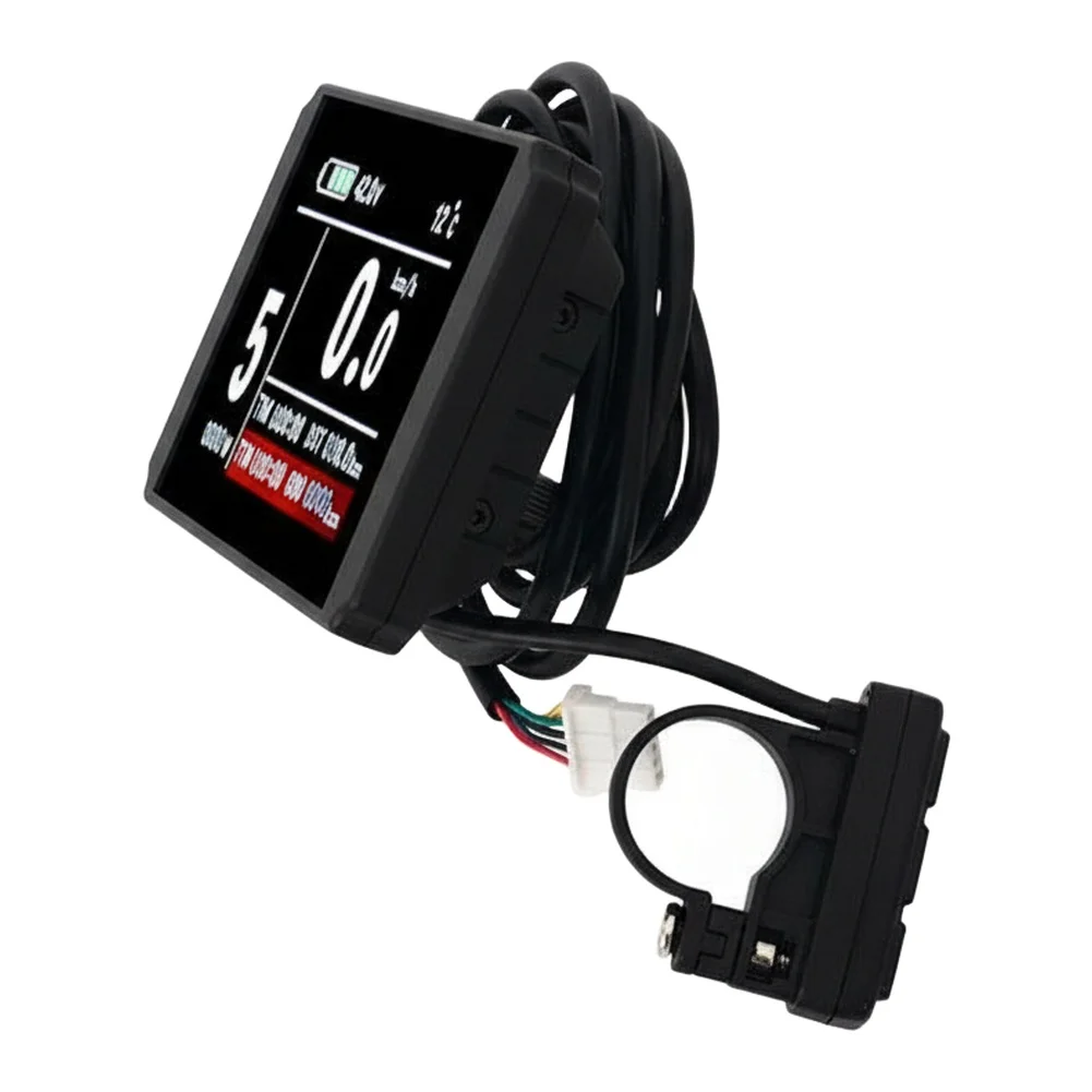 

For KT Electric Bicycle Display Dashboard KT-LCD8H 72V Control Panel LCD Speedometer Instrument SM Connector E-bike Parts
