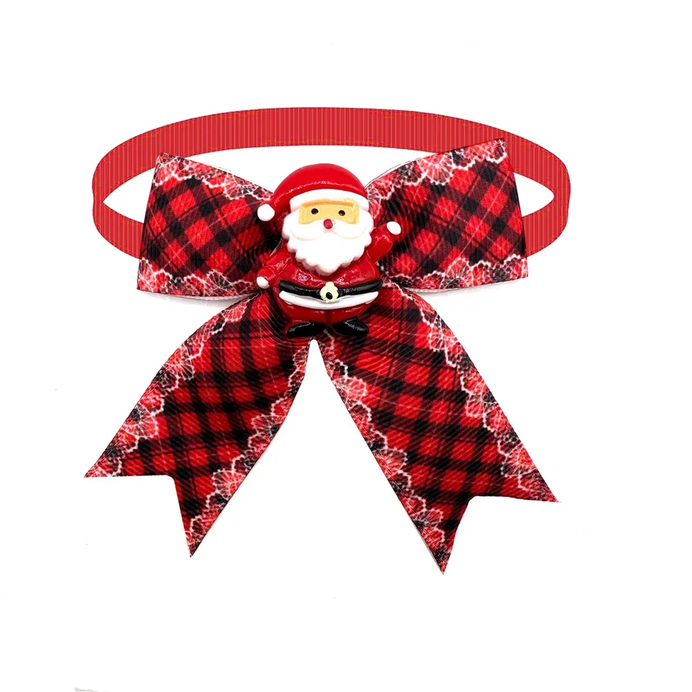 50/30pcs Christmas Decorate Pet Dog Bowties Puppy Cat Bow Ties&Bowties Holiday Pet Supplies Dog Bowtie for Small Dog Accessories