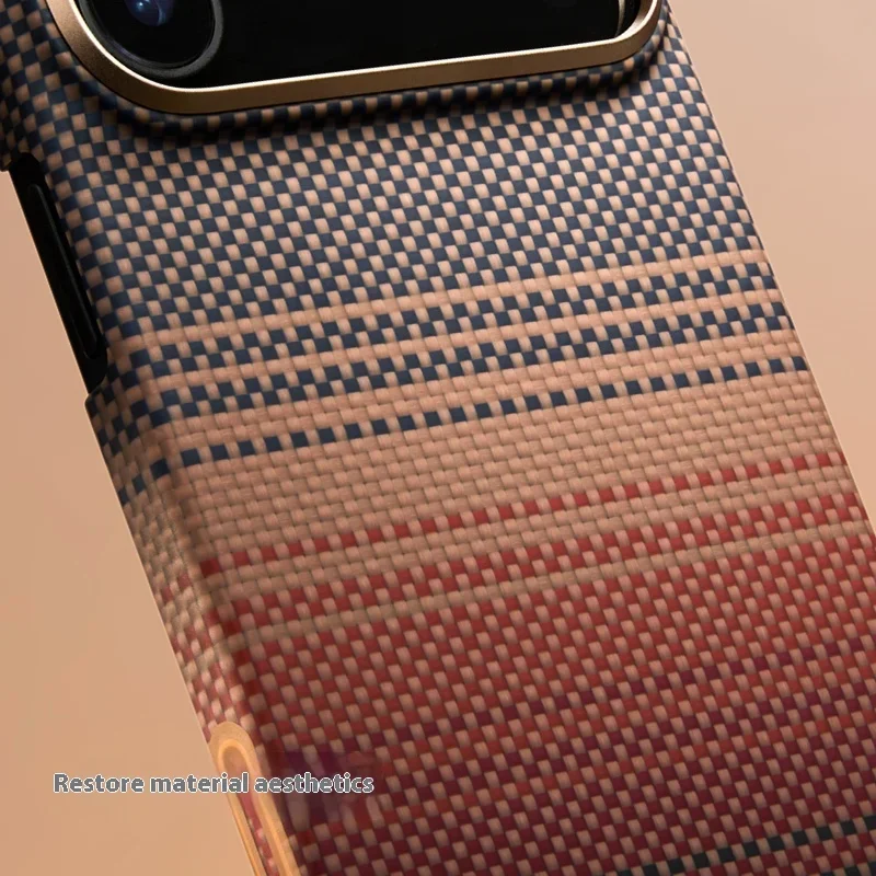 حافظة حماية جديدة من ألياف الكربون من PITAKA حافظة مغناطيسية MagSafe شحن لاسلكي لهاتف iPhone 17 Pro/Pro Max iPhone 17 Air