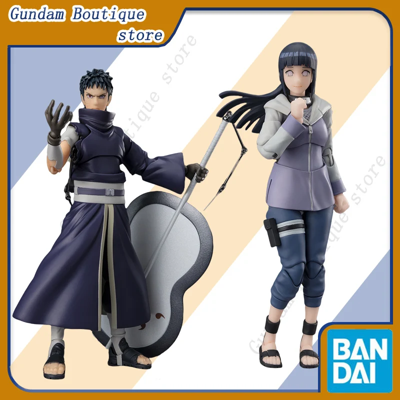 

Bandai Genuine SHF NARUTO OBITO UCHIHA -Hollow Dreams of Despair- HINATA HYUGA -Virtuous Byakugan- Anime Figure Model Toys Gift