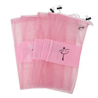 5/10PCS Drawstring Ballet Dance Bag White Color Ballet Bag For Girls Ballerina Pointe Shoes Bags Ballet Dance Accessories