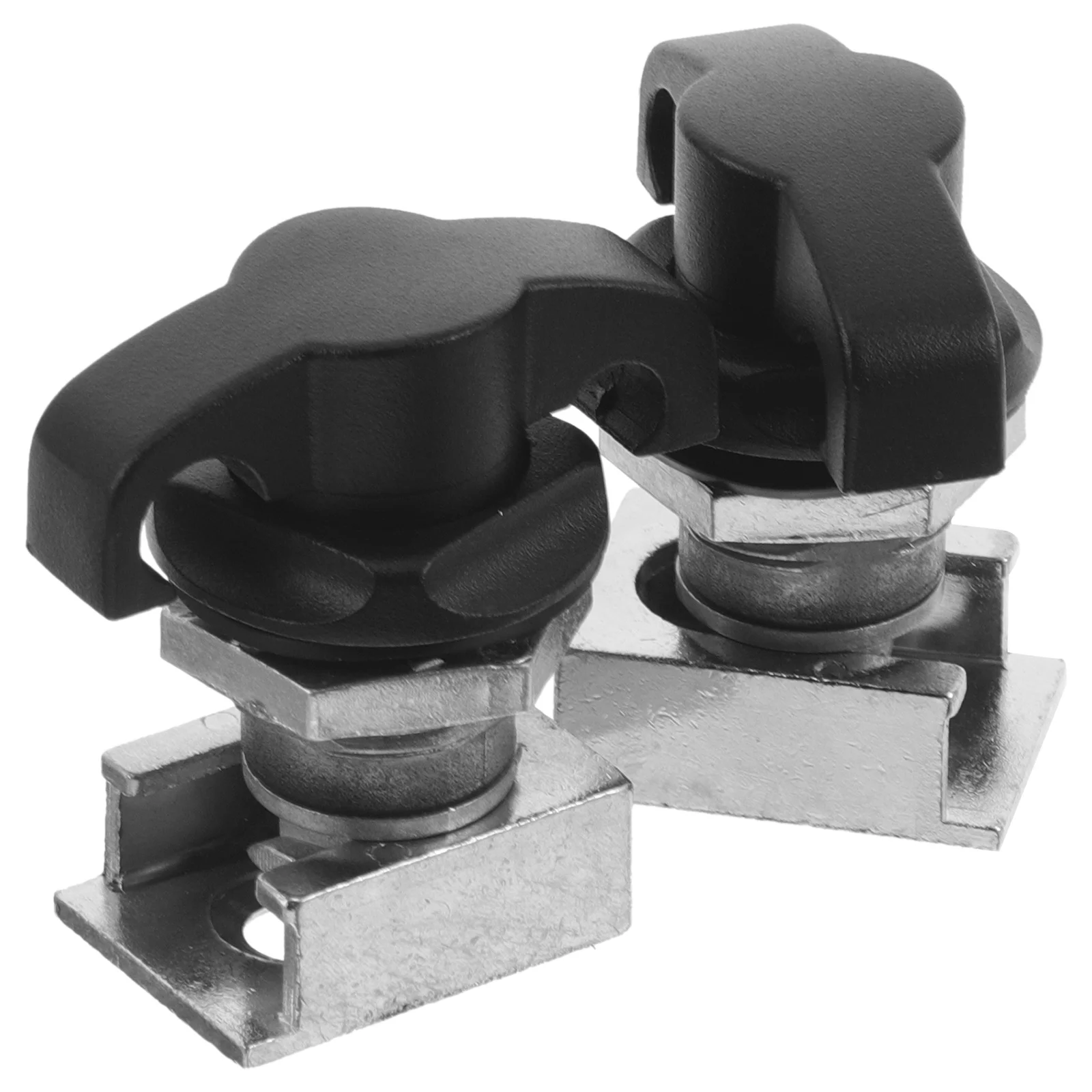 

2Pcs Equipment Box Lock Zinc Alloy T-Handle Lock Set Universal Cam Latch Waterproof Dustproof for Truck Toolbox and Metal