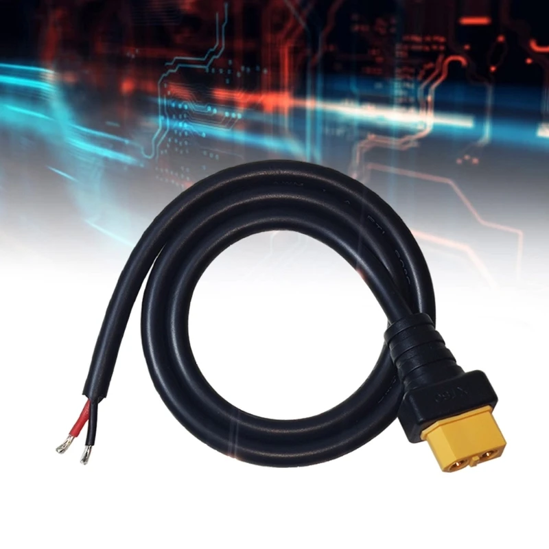 B2EF XT60 อัพเกรดตัวต่อหญิงส่วนต่อขยายตัวเชื่อมต่ออะแดปเตอร์เครื่องเชื่อมต่อหญิงสำหรับยานพาหนะไฟฟ้าแผงโซลาร์เซลล์