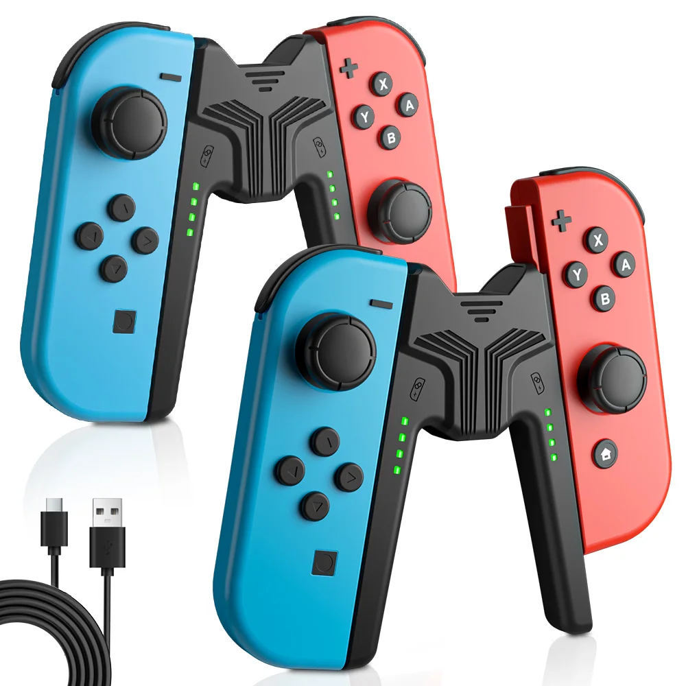 Poignée de chargement pour interrupteur Joycon, support de charge pour Nintendo Switch/Switch Lite/Switch OLED, accessoires
