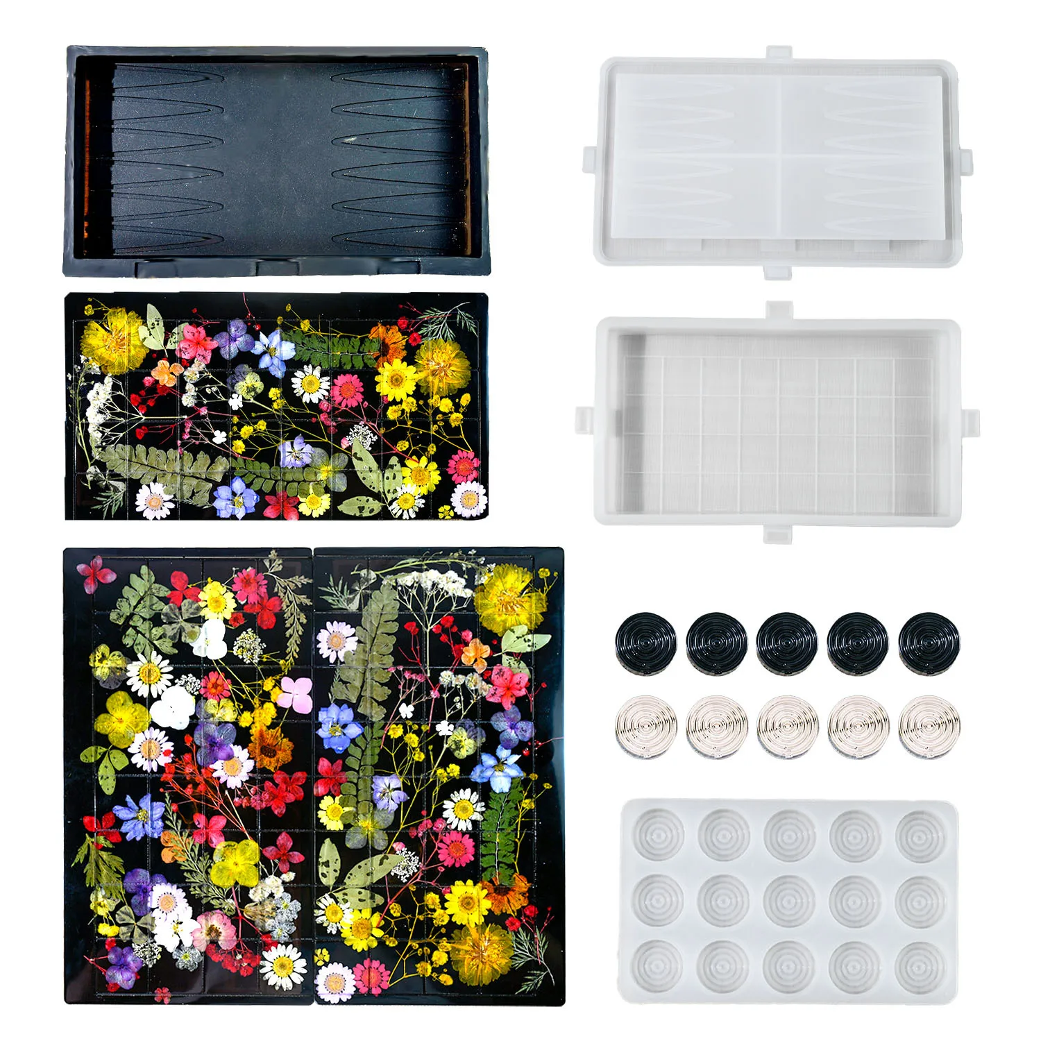 Moule en silicone pour jeu explorez ecs, puzzle, outil de bricolage