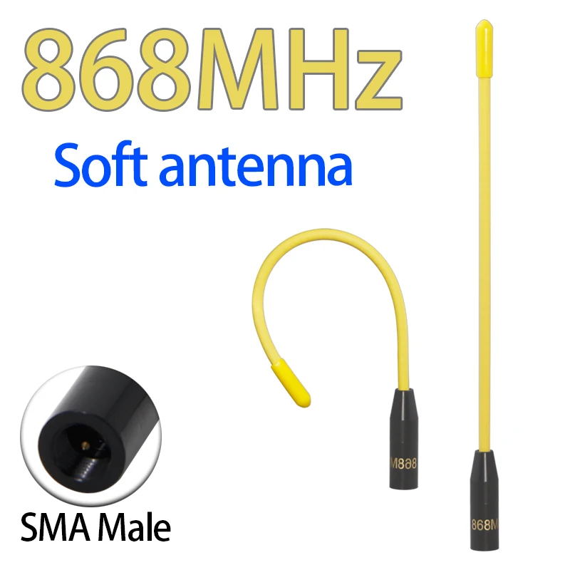 هوائي LoRa 868 ميجا هرتز 863-870 ميجا هرتز 869 ميجا هرتز SMA موصل للوحة Meshtastic ESP32 Lora32u4 II إنترنت واي فاي انتينا منخفضة VSWR #3