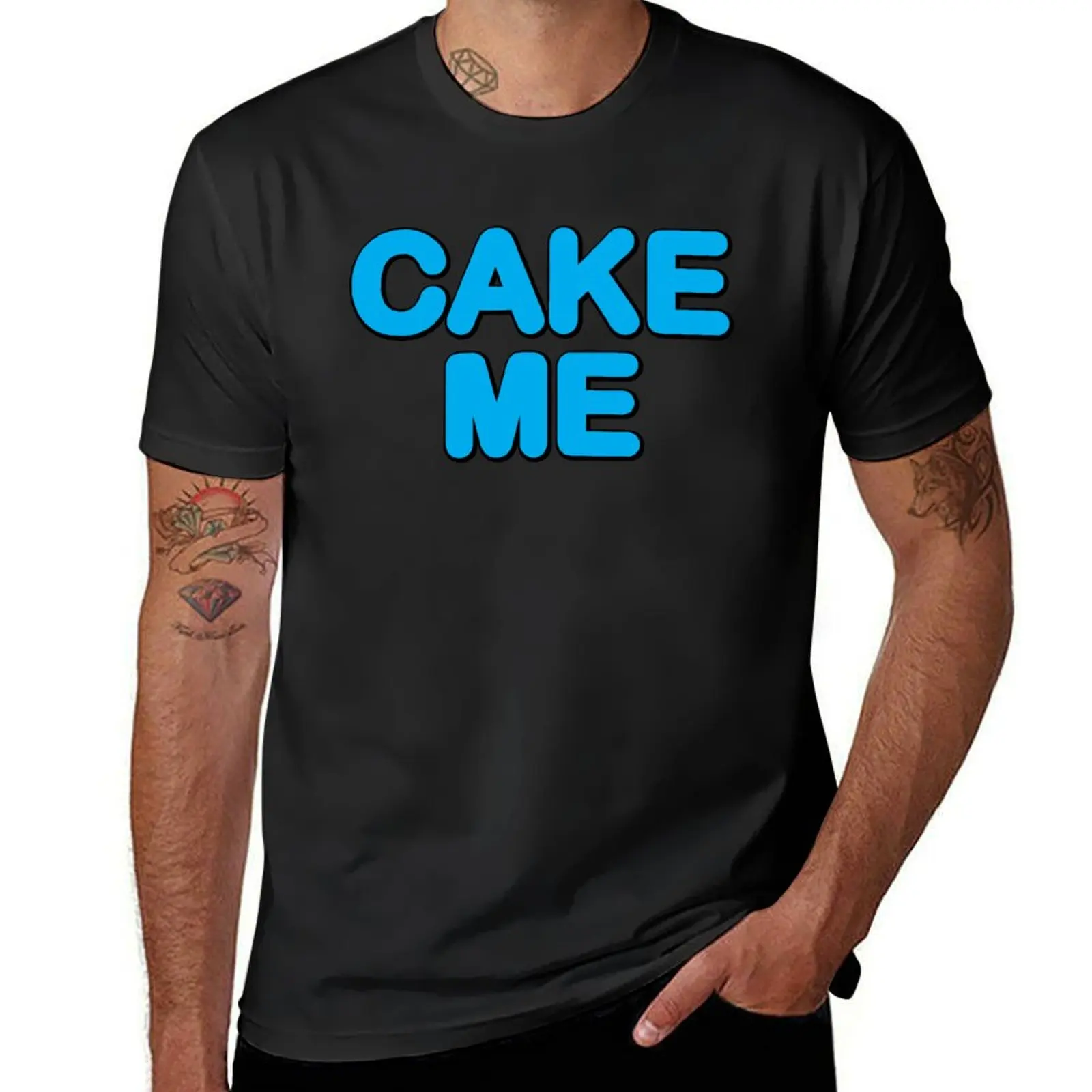 Cake Me Aoki! T-Shirt blacks new edition sports fans t shirts for men