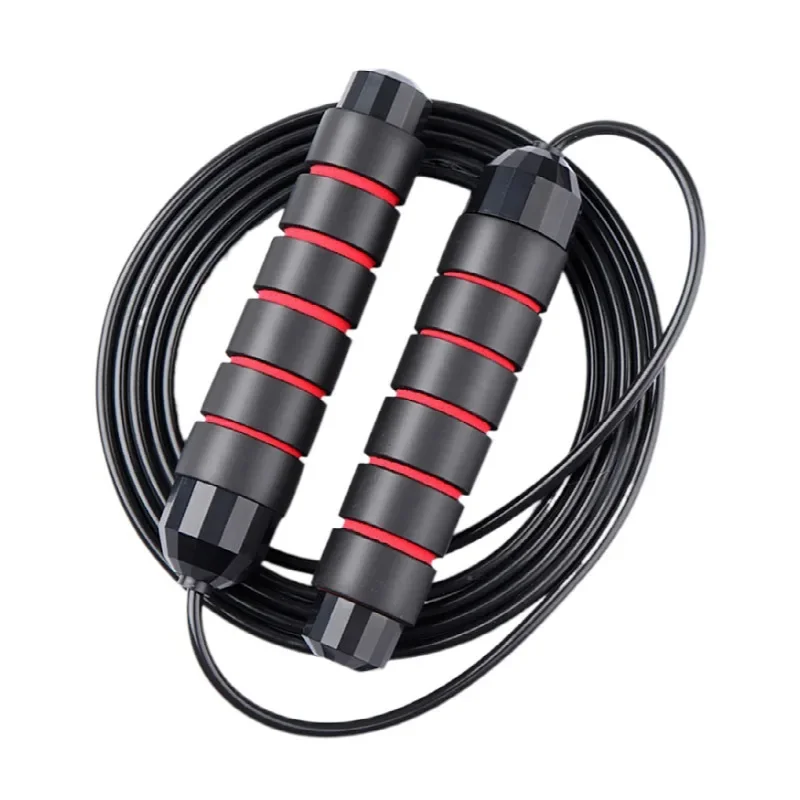 Springseil, verwicklungsfrei, schnelle Geschwindigkeit, Springseil, Kabel mit Kugellagern, Stahl-Springseil, Fitnessstudio, Übung, schlanker Körper