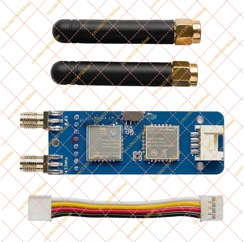 

2-in-1 CC1101 & NRF24 Wireless Module for M5StickC PLUS2 - Dual RF Transceiver Expansion Board for ESP32 IoT