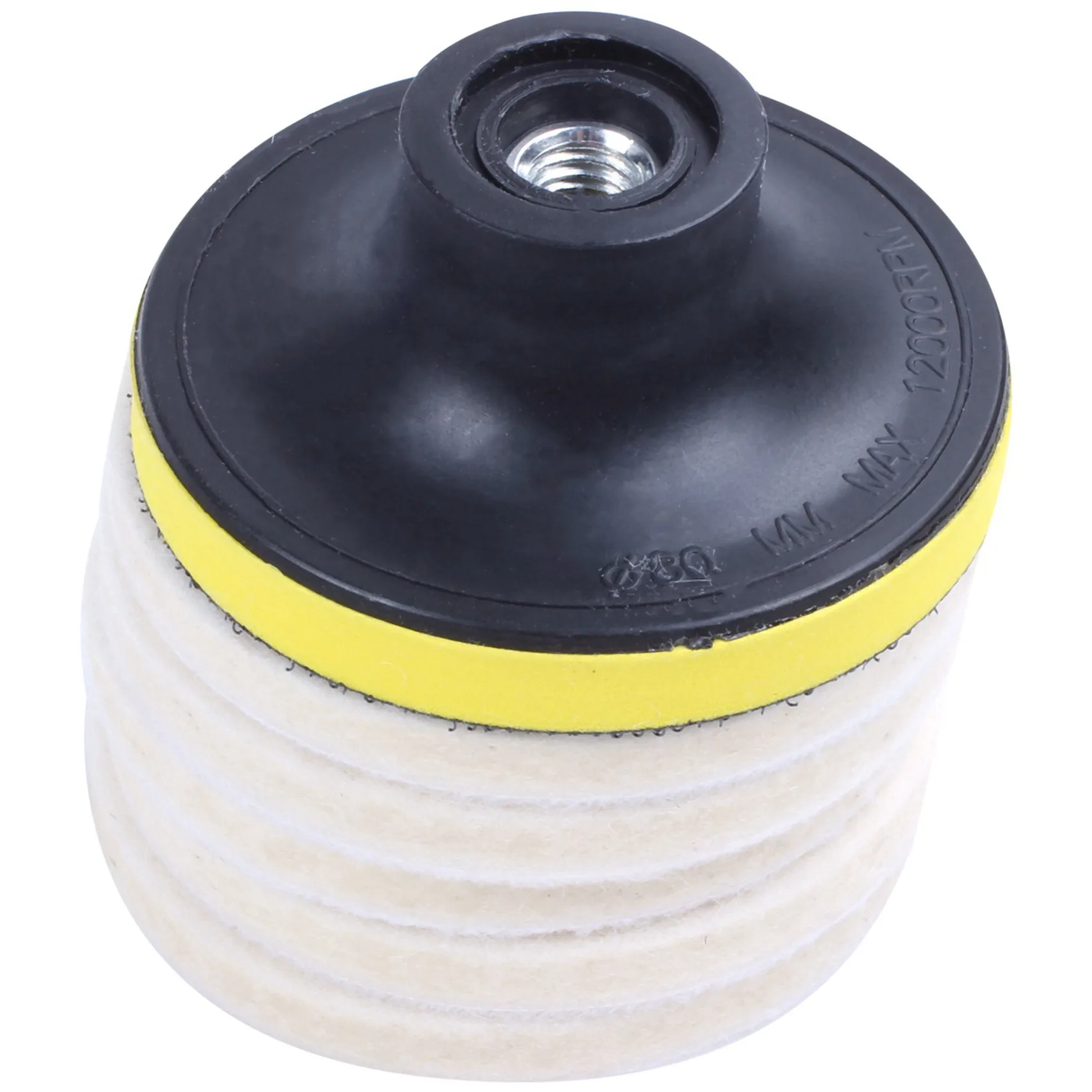Leading-Edge-16PC 3Inch 75Mm Felt Polishing Pad Windscreen Scratch Repair Glass Polishing Kit