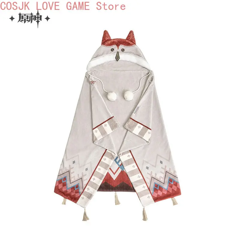 MiHoYo Genuine Official Genshin Impact Alyosha Impression Series Shawl Cape Blanket Gloves Winter Christmas Gift view 6