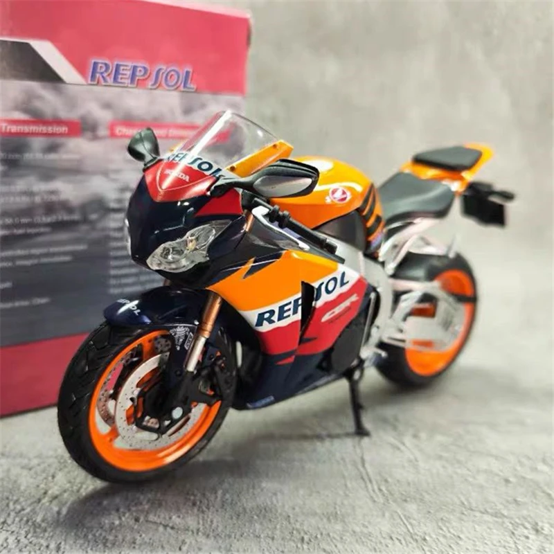 1/12 HONDA CBR Fireblade Race Cross-country Motorcycle Model Simulation Alloy Toy Street Motorcycle Model Collection Kids Gifts