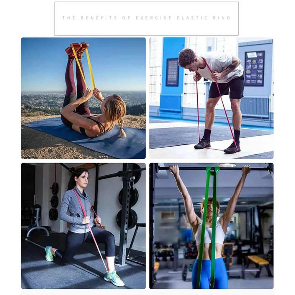 Klimmzugbänder, Widerstandsbänder für das Training, Übungsbänder, Heim-Fitnessstudio, Workout, Fitnessgeräte, Muskeltraining – Detail 5