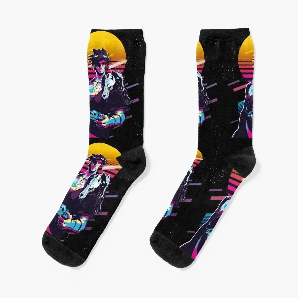 

Zagreus - Hades (80s Retro) Socks halloween aesthetic Boy Socks Women's