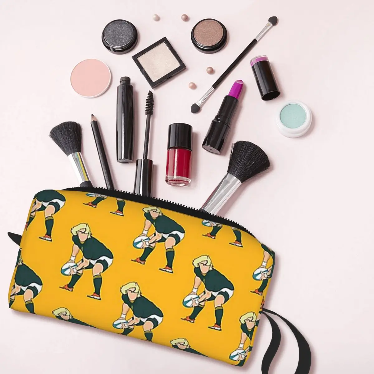 Faf De Klerk (جنوب أفريقيا) مقلمة للبنين بنات مدرسة صندوق القلم حقيبة أقلام رصاص لوازم مكتبية السفر حقيبة مستحضرات التجميل النسائية