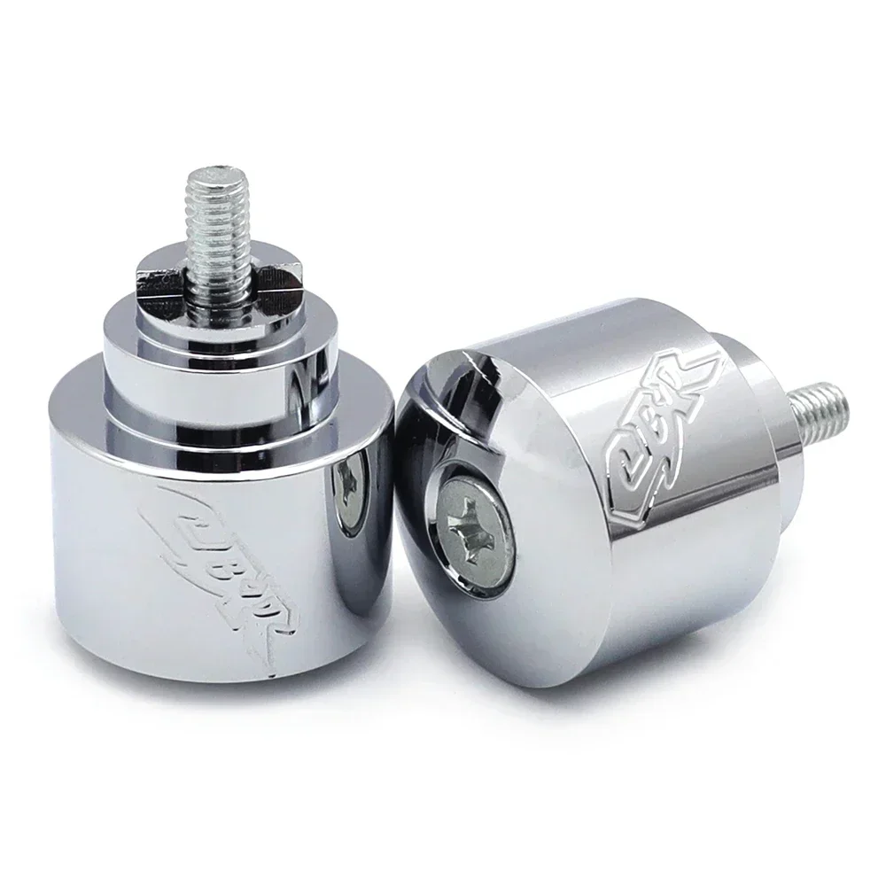 

Motorcycle Bar Ends Chrome for 2003-2013 Honda CBR 600RR/1987-2006 CBR 600 F1/F2/F3/F4/F4i/2001-2013 GoldWing GL1800