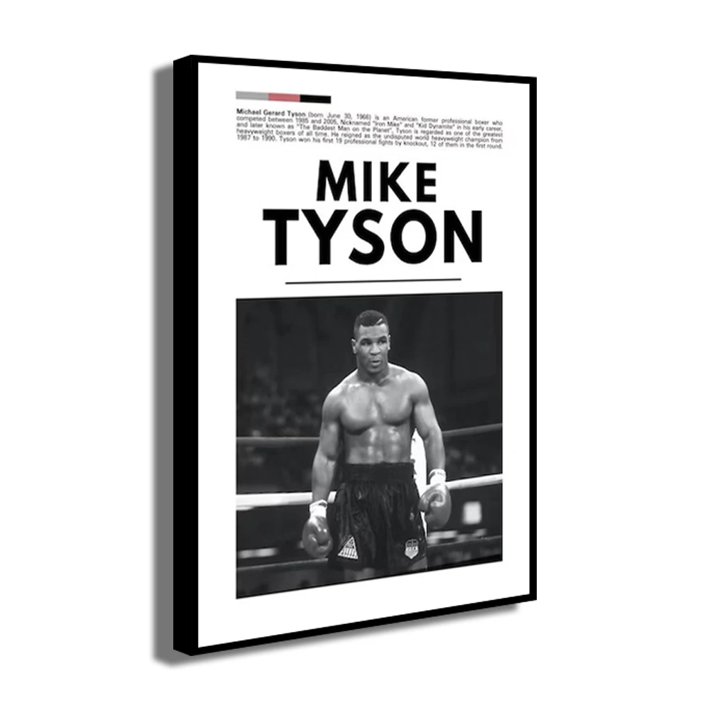 القتال الملاكمة ستار قماش جدار الفن طباعة ملصق MMA اللوحة الزخرفية ديكور المنزل الملاكمة الرياضة عاشق هدية غير المؤطرة #4