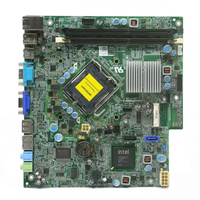 

90% - 95% new condition Stock for Dell OPTIPLEX 780USFF motherboard Q45 desktop DFRFW FW0108