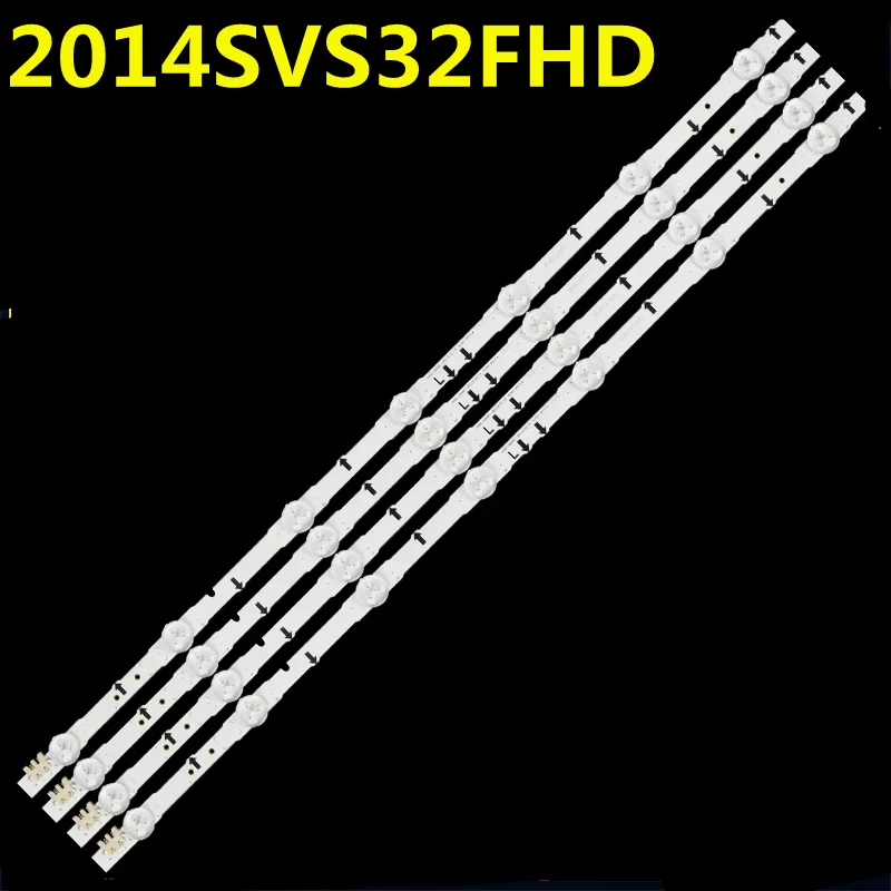 40PCS LED Strip for UE32H6200 UE32H6350 UE32H6400 UE32H6410 2014SVS32FHD D4GE-320DC1-R2 BN96-30442A BN96-30443A BN96-30444A