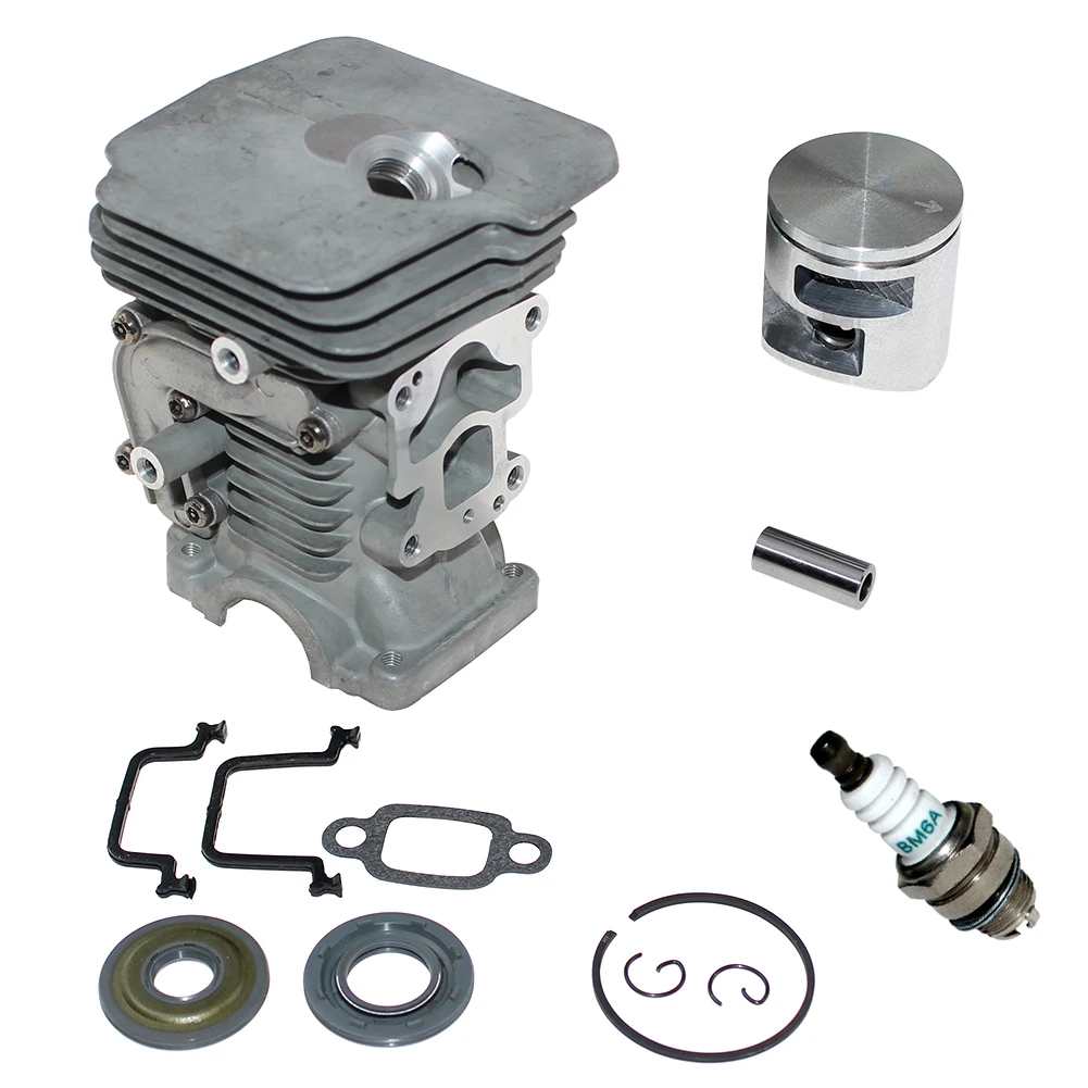 Cylinder Piston Kits For McCulloch CS350 CS390 CS410 Craftsman 358381800 RedMax GZ381 504735104 502625002 504735105 5047351-02