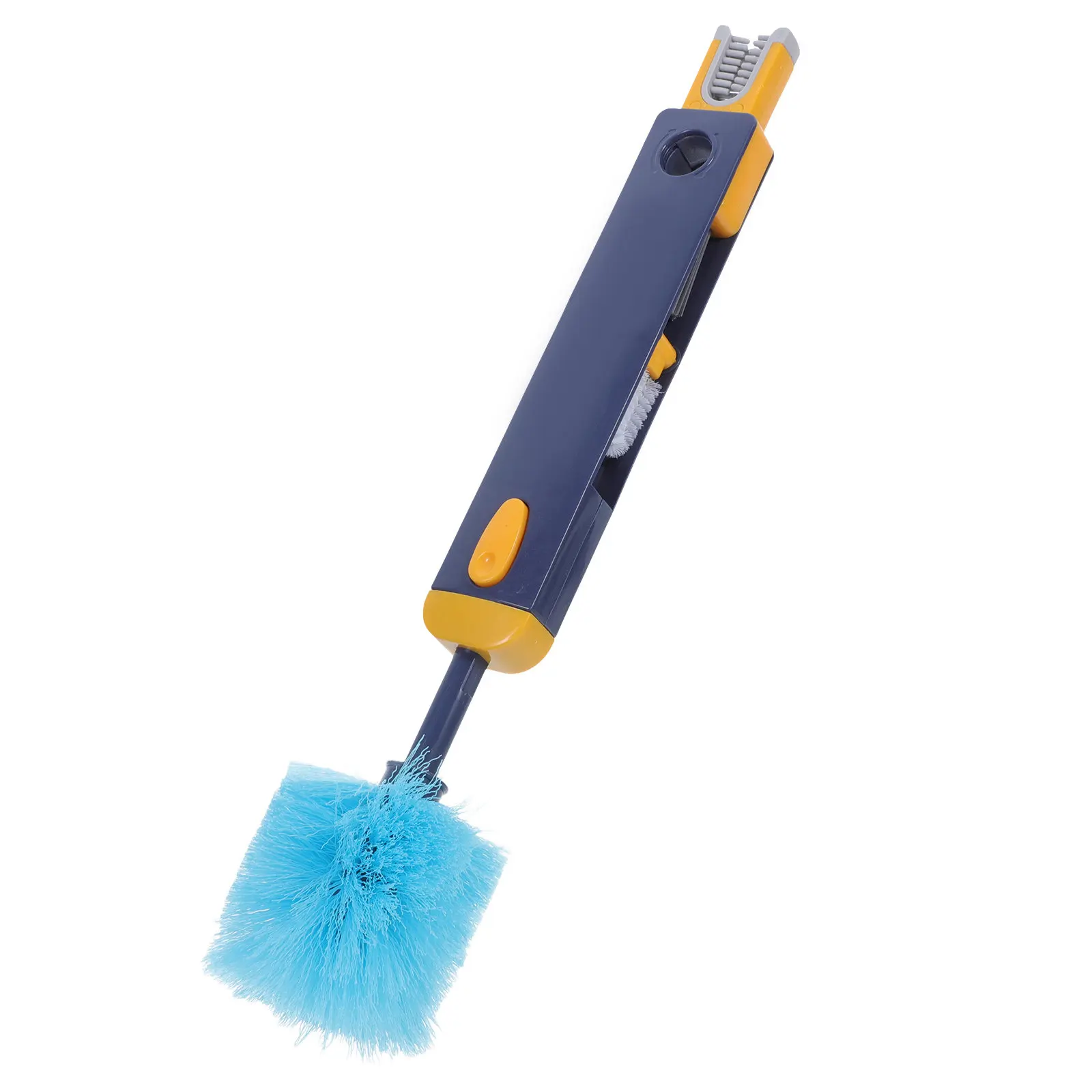 

Эргономичная щетка для чистки бутылок с плотной щетиной для чашек и узких контейнеров, портативный многофункциональный инструмент для уборки дома