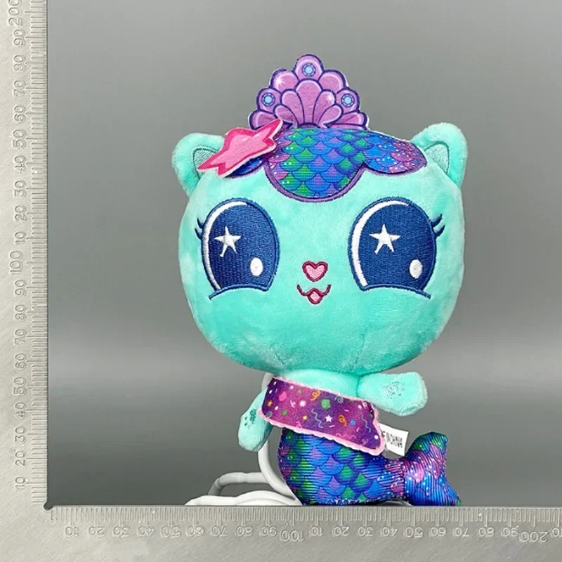Casa de muñecas Gabby de juguete de peluche Mercat, animales de peluche de dibujos animados, coche de gato sonriente, abrazo de gato, muñecas de niña Gaby, regalos de cumpleaños para niños