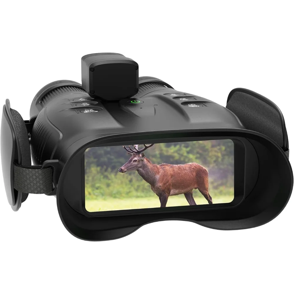 

oneleaf.ai Find NV200 True 4K 35mm Night Vision Binoculars, Day/Night Vision Goggles with Rangefinder