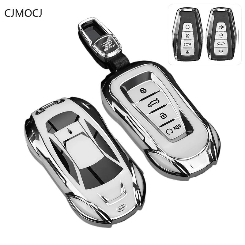

Premium TPU Key Cover Case for Geely Xingrui/Xingyue L/Boyue/Emgrand / Binyue / Binrui / Icon (2025) - Protective Key Fob Shell