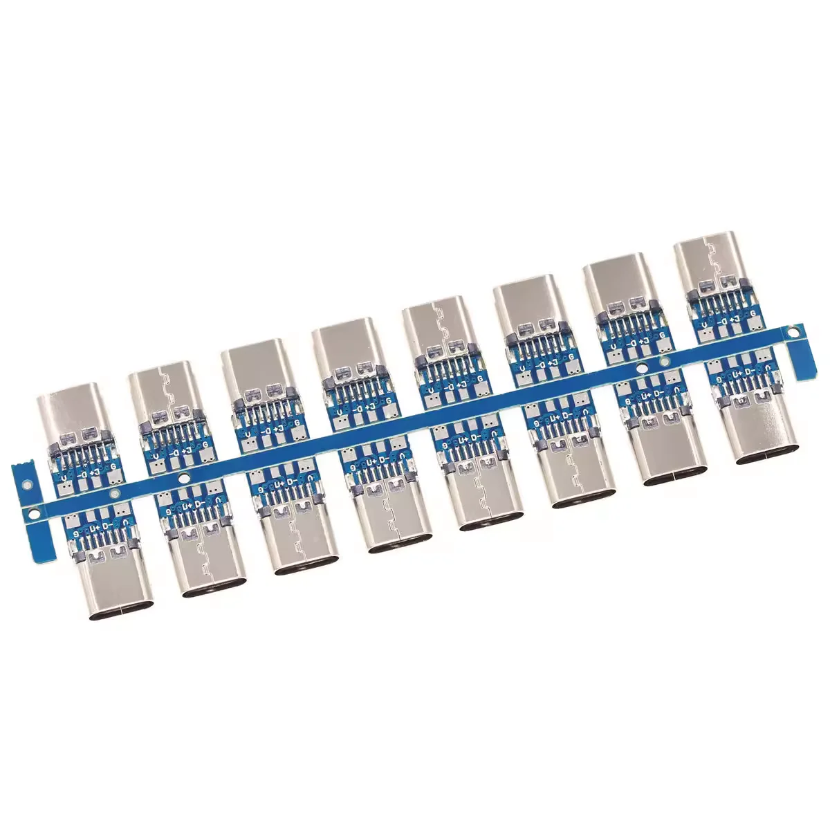 Clearance sale 2PCS TYPE-C male and female USB double-sided positive and negative plug with PCB board handmade DIY