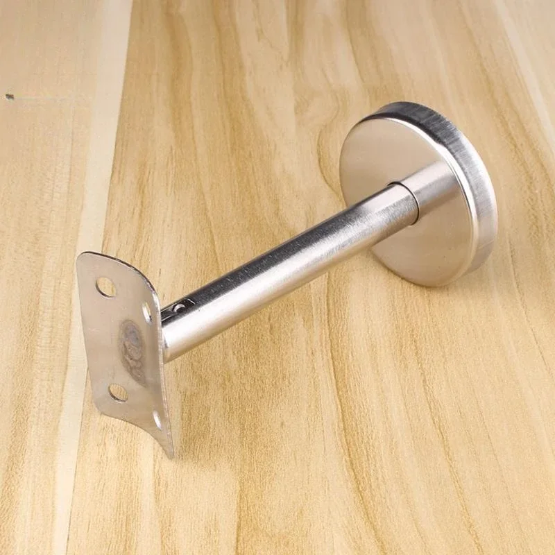 Handrail Straight Support PVC Banisters Sloshing Stiffening Piece Staircase Armrest Reinforcement Accessories Fixed Bracket 3pcs