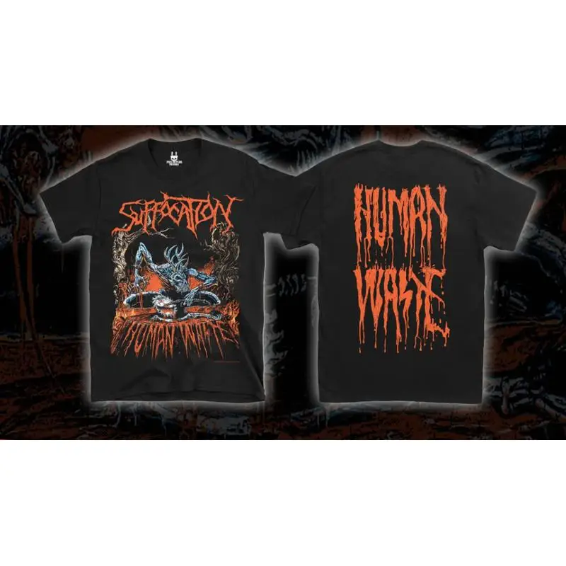 Suffocation – Human Waste – Death Metal / Technical Metal Tee