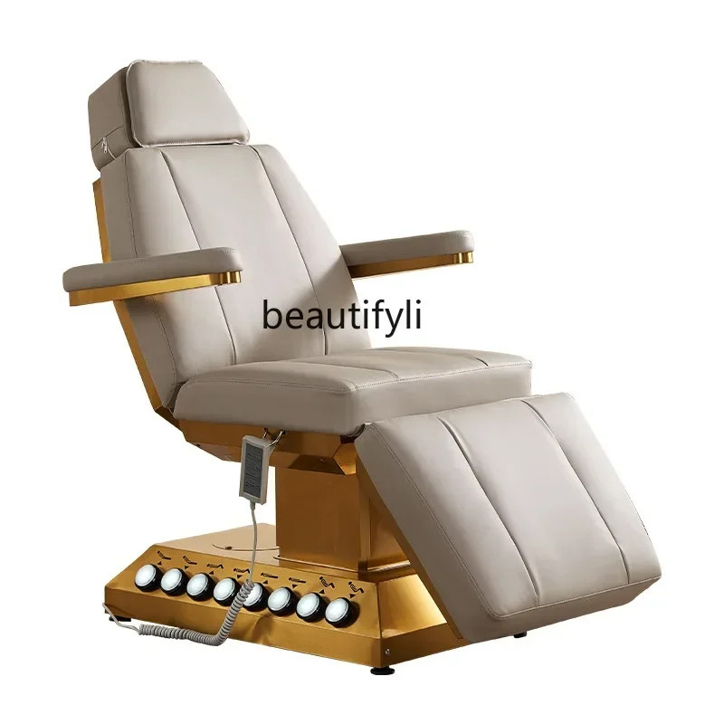 

A13 Massage Tattoo Couch Folding Micro Plastic Beauty Salon Special Body Beauty Automatic Lifting Electric Beauty Bed