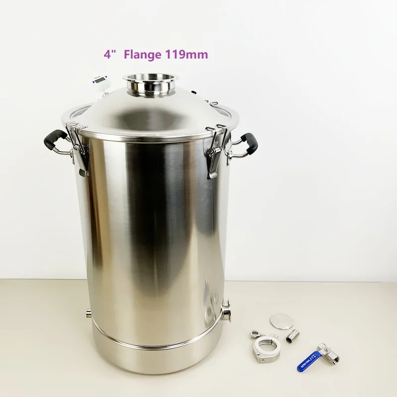 Damıtma Kazanı Damıtma Tankı için Yeni 55L (14.5GAL) Tankı, Homebrew Tankı, Damıtma Tankı Moonshine Paslanmaz Çelik 304