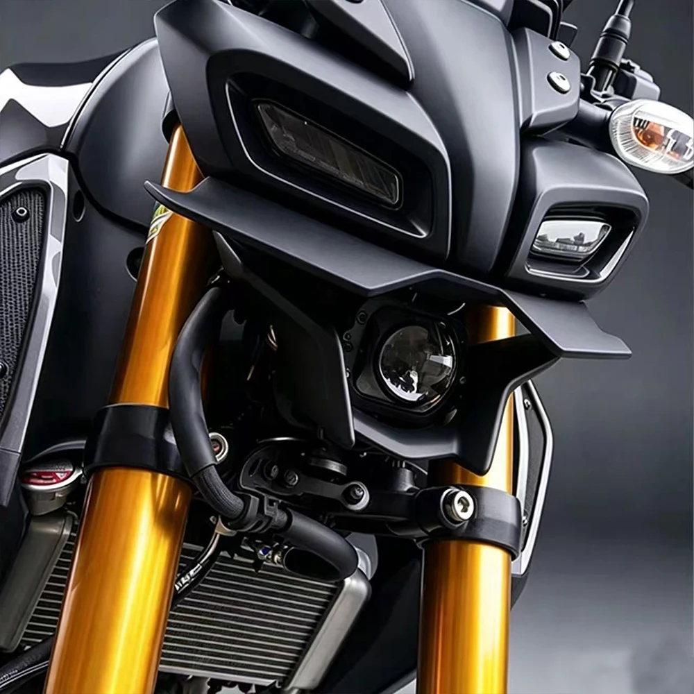 For YAMAHA MT-15 GP WING DOWNFORCE NAKED FRONTAL SPOILERS MT-15 MT15 2018-2026 Front Spoiler Lower Spoiler Lower Lip