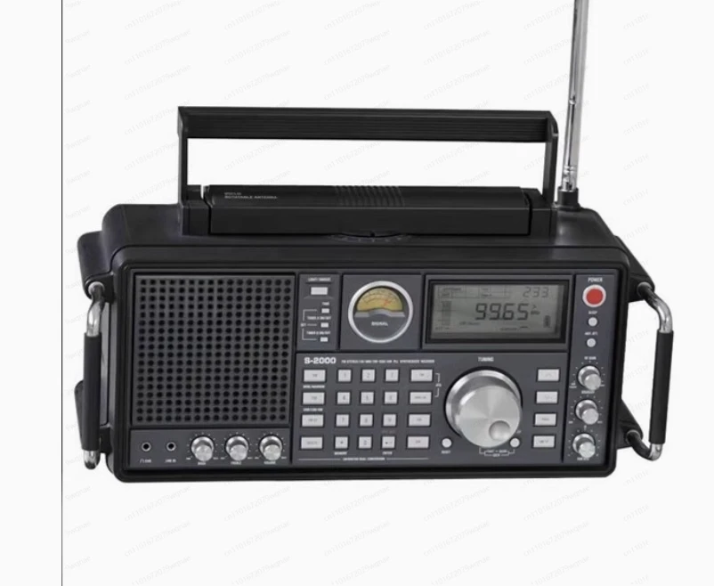 Full Band SSB Aviation Monitoring Radio – Two-Channel Stereo Output High-End Home Receiver, S-2000/S2200 Series