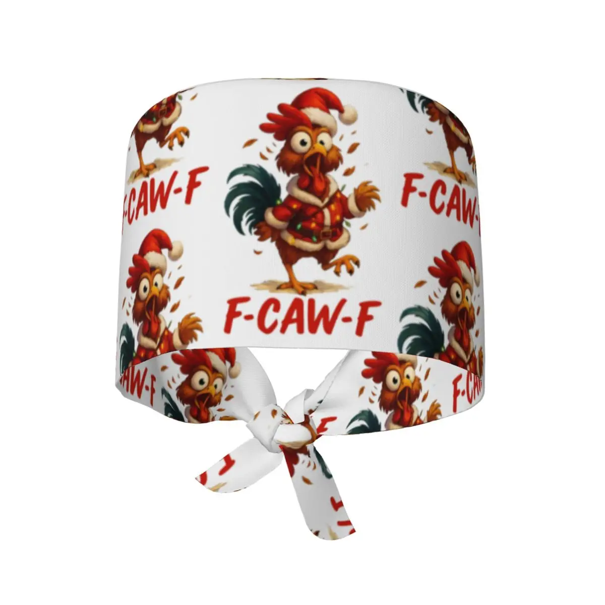 Werken Caps Voor Unisex Vrouwen F-CAW-F Kip Verpleging Hoeden Kerst Ademend Werk Scrub Cap Trendy Lang Haar Medische Cap