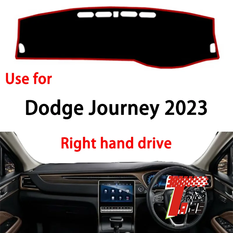 

TAIJS factory anti dirty high-end Suede dashboard cover for Dodge Journey 2023 Right hand drive hot selling