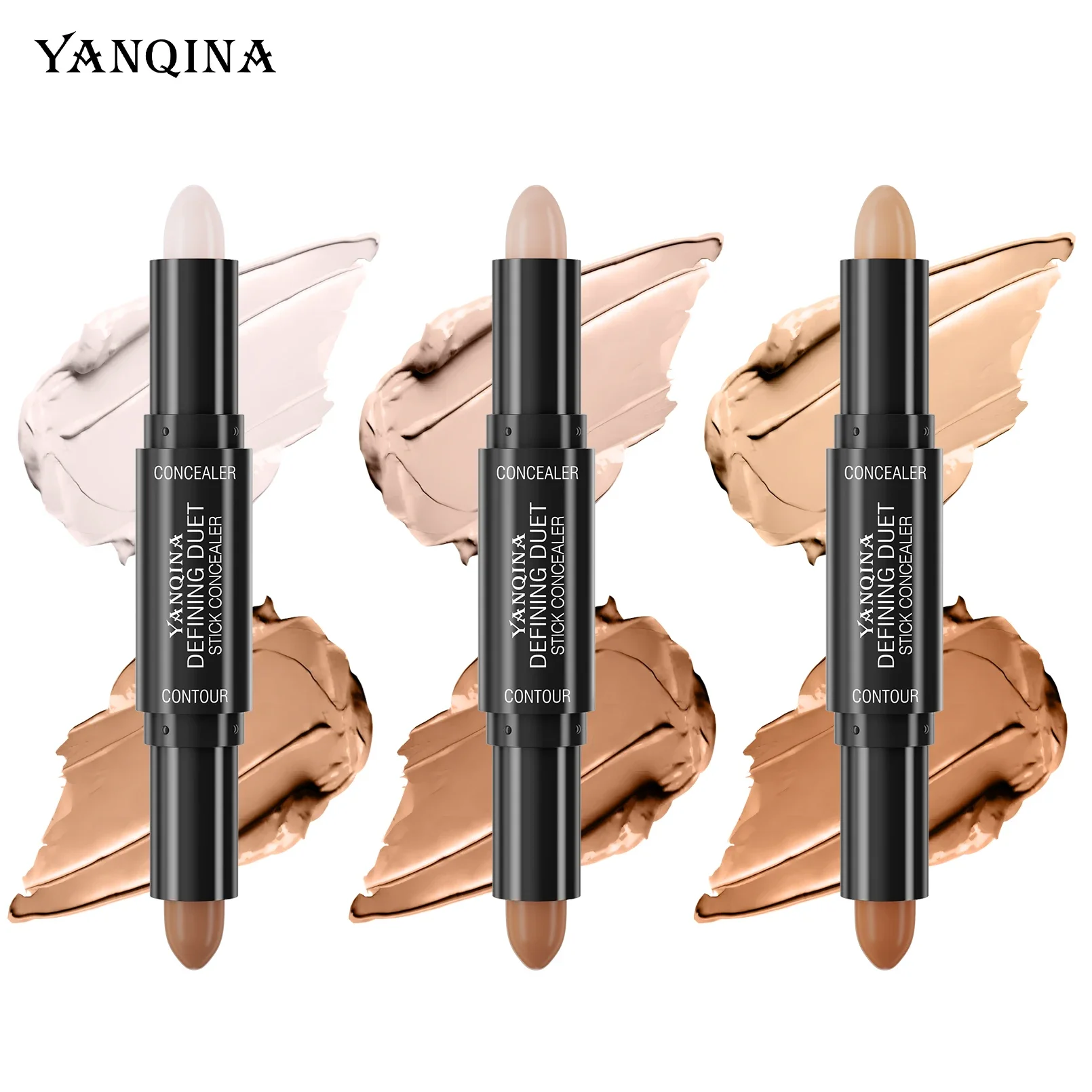 Correcteur éclaircissant, bâton de Contour, même le teint de la peau, cernes, imperméable, longue durée, fond de teint pour le visage, stylo correcteur
