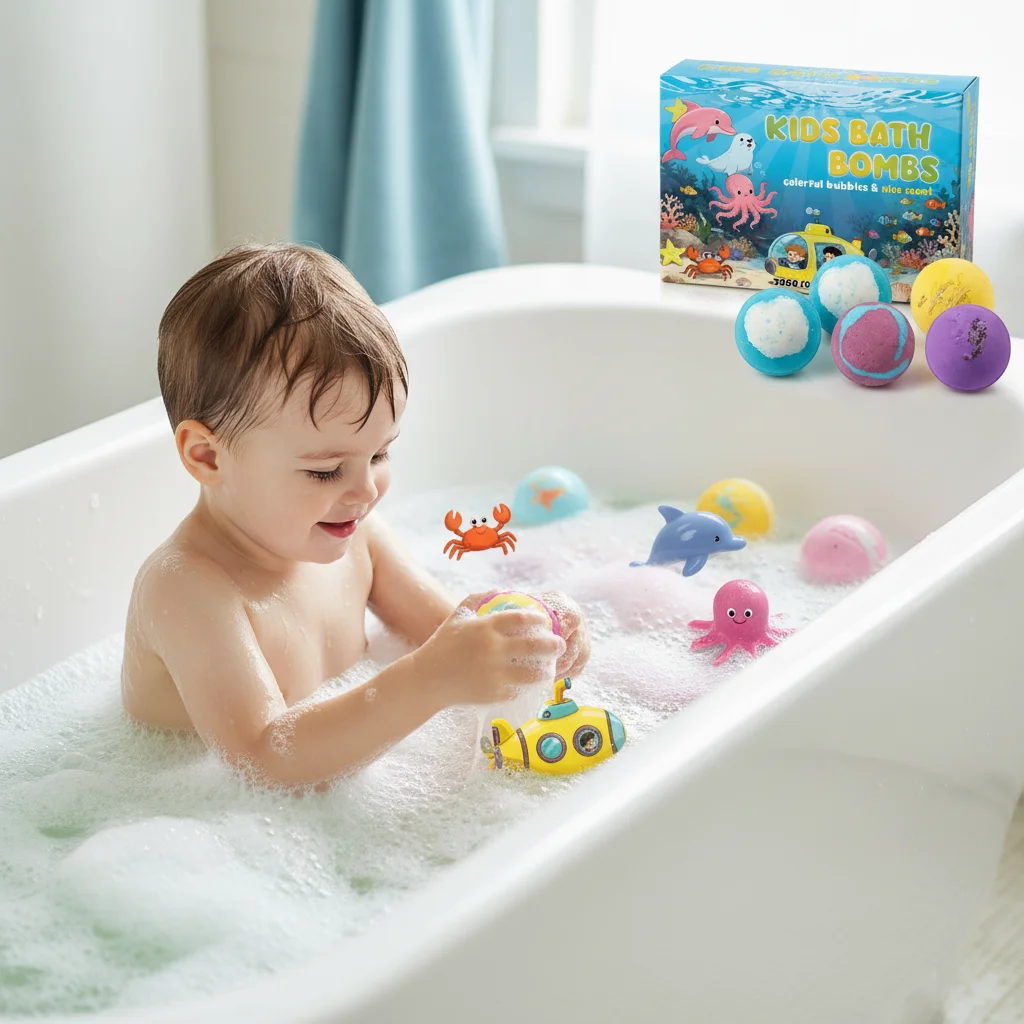 

Bath Ball Toys 6Pcs Set Soft Material Easy Rinse Quick Dry For Kids