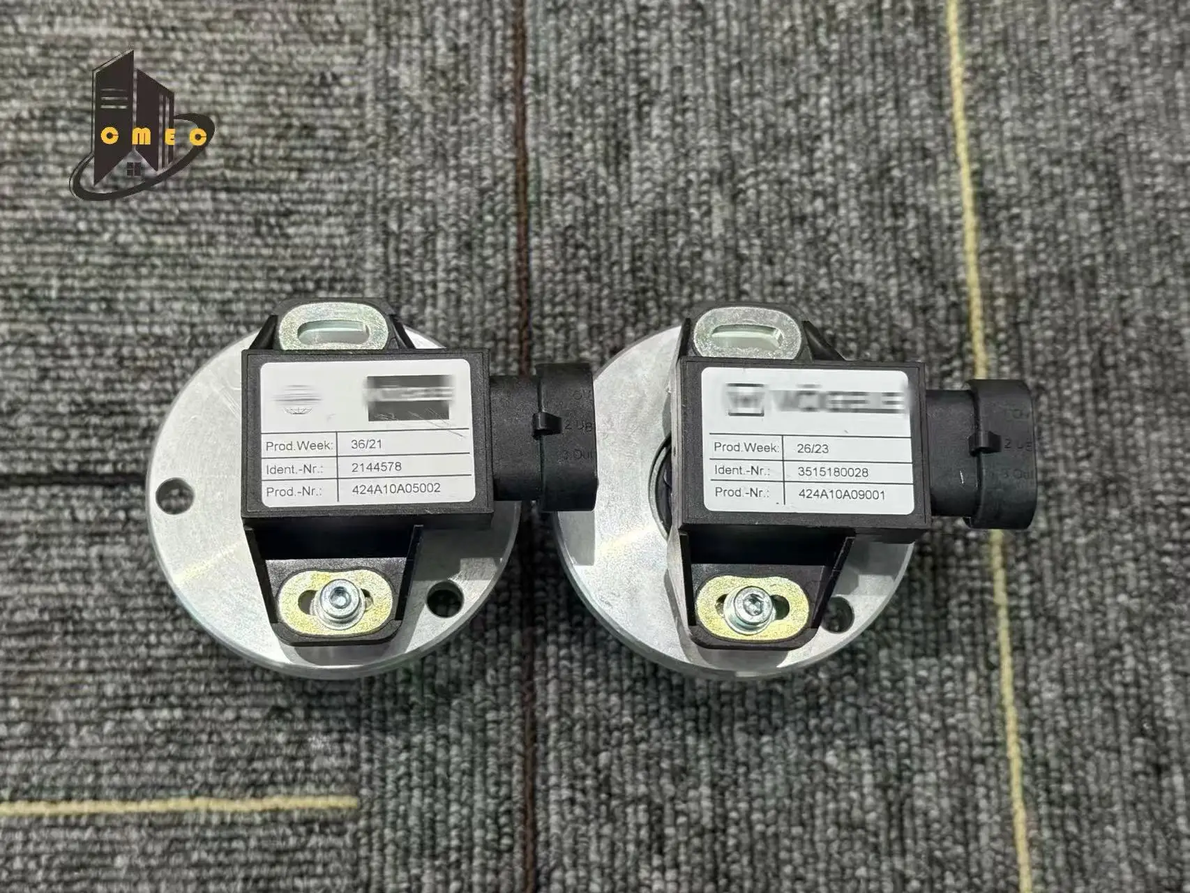 Original Factory P/N.21144578 Asphalt Paver Machine Scraper Sensor 2260887 Gray Black