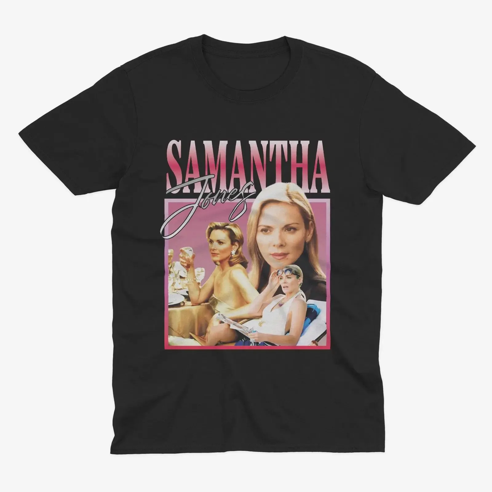 Samantha Jones Retro Homage T Shirt Iconic Sex and the City SATC Character Vintage  vintage Washed Casual Stretched Slightly