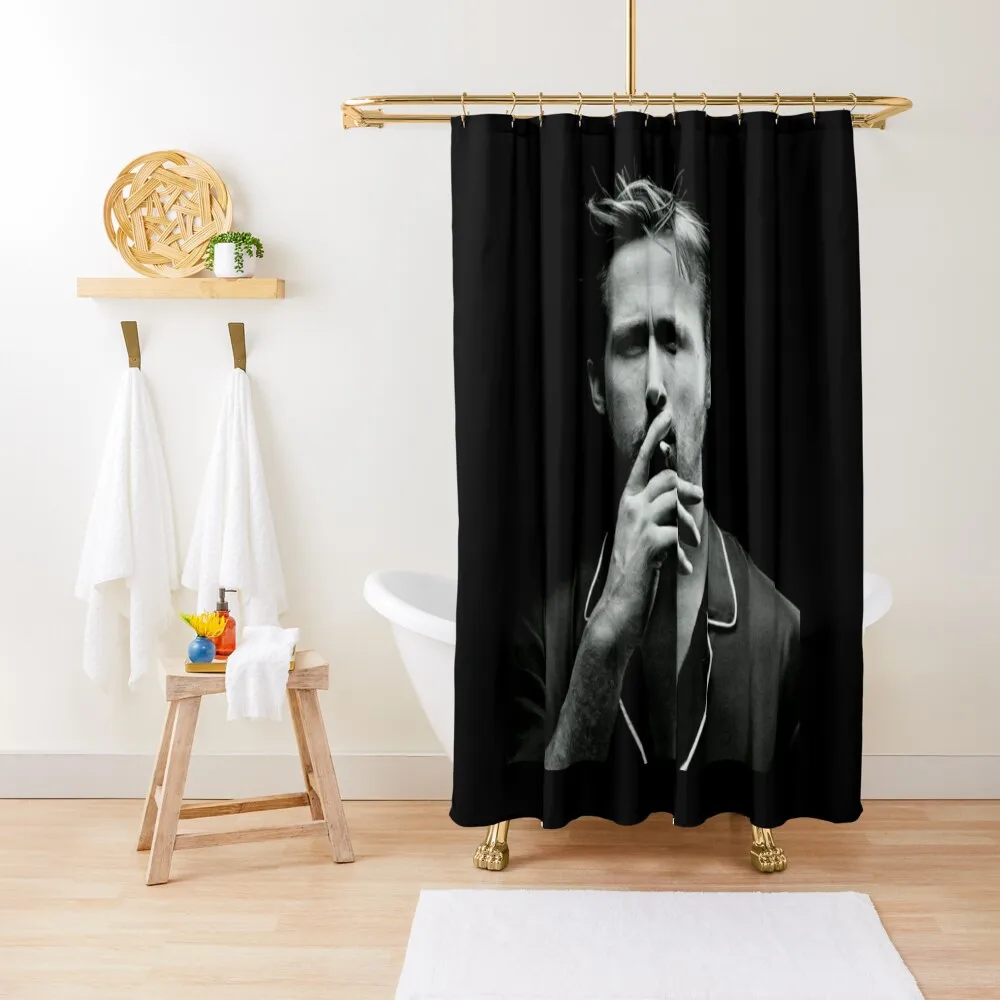 

ryan gosling Shower Curtain Waterproof Shower And Anti-Mold Bathroom Decor Funny Shower Curtain