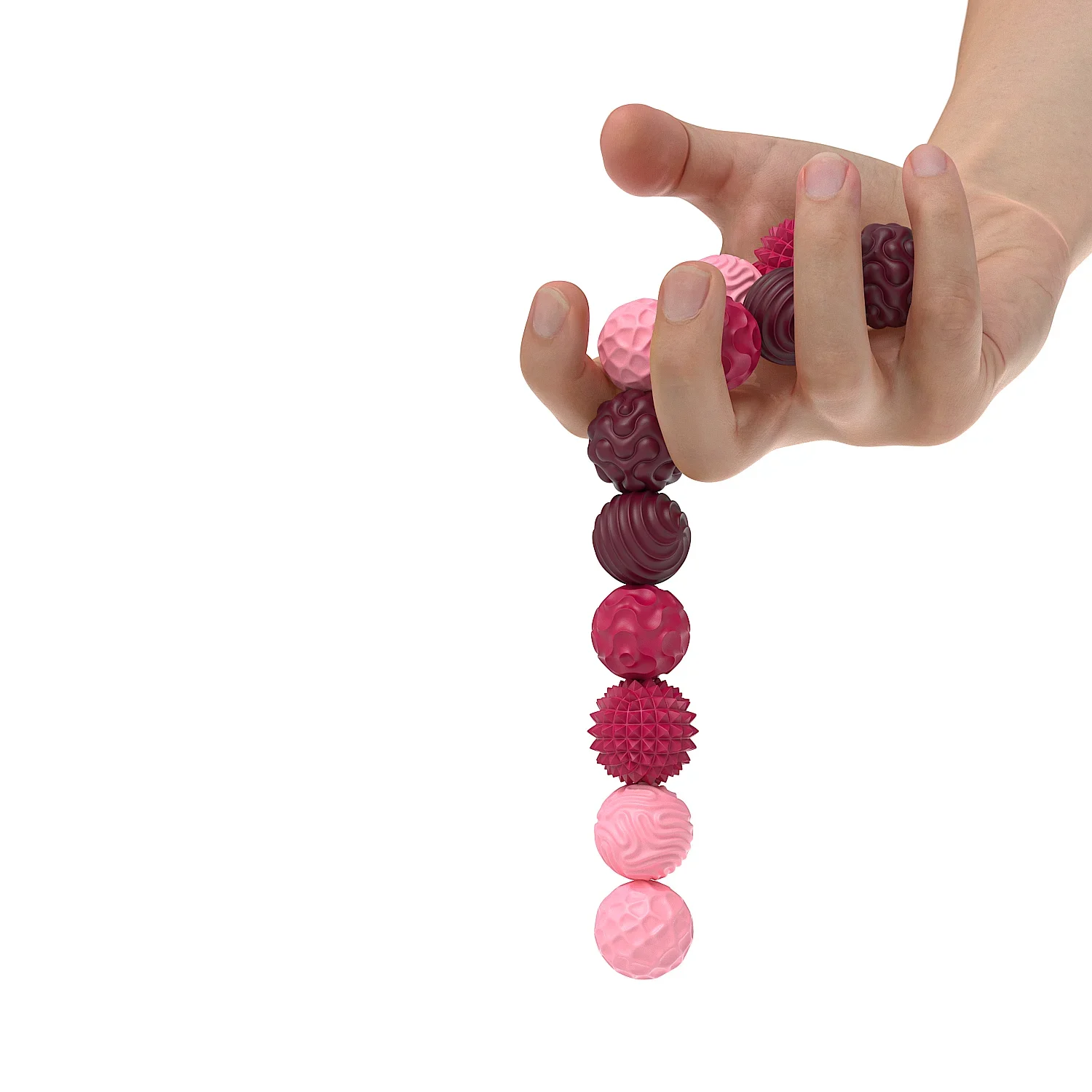 Silikon-Magnet-Sensorikbälle Fidget-Spielzeug Beruhigungsball für Autisten Angstlinderndes Stress-Sensorik-Spielzeug – Detail 19