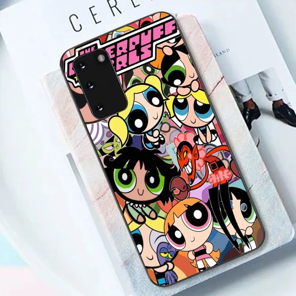 PPow-er-puf-fes Girls Phone Case For Samsung S 9 10 20 21 22 23 30 23plus lite Ultra FE S10lite Fundas