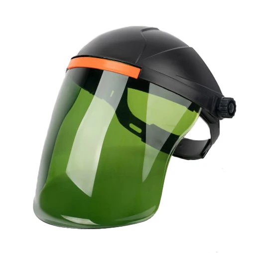 Head-mounted Laser Safety Shield Full Face Shield Anti-Splash Mask