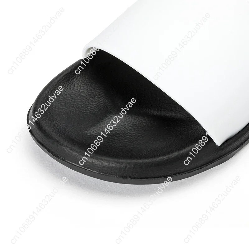 DlY Custom Slippers Man Woman Indoor Slipper Bathroom Sandals Water Shoes Black