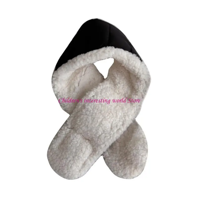 Cozy & Scarf Soft Plush Neck Warmer Thick Scarf for Kids & Adults 425F