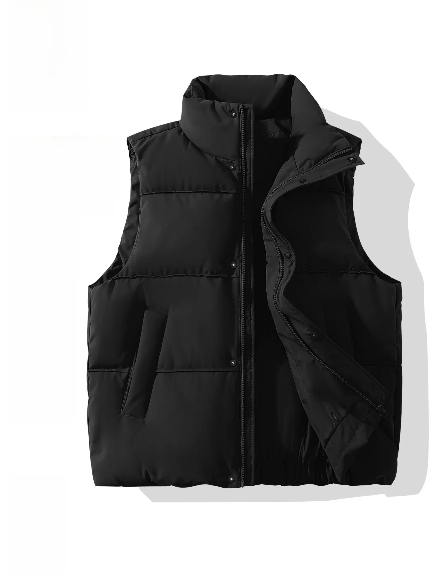 

Thiened down Vest ex Autumn Winter Faionable American Warm Clothes Large Mouth Monkey Design Polyester Fiber